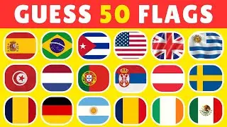Guess the Flag Quiz for Kids | Learn World Flags & Country Names