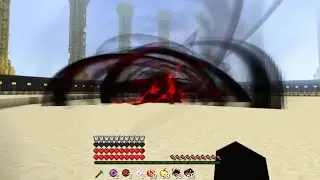 Fighting Minecraft Bosses with all artifacts (no player.json)