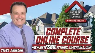 Get FSBO Listings, NO COLD CALLING, LEARN & EARN $