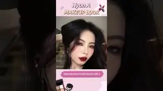 How to make up to look HyunA✨🦋 #fyp #fypシ #korean #kpop #makeup #hyuna