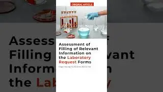 🧾🧪 Are Laboratory Request Forms Properly Filled?