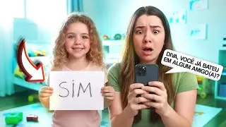 DIVA RESPONDEU PERGUNTAS APENAS COM SIM OU NÃO 