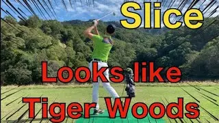 KevinGolf【高爾夫教學】跟tiger woods打出一樣超級右曲球