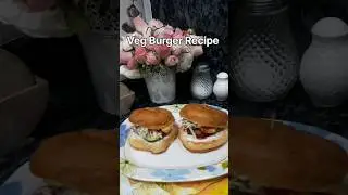 Street Style Desi Burger | Veg Burger #vegburger  #burger #tikkiburger