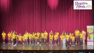 Brain Gym Exercises Demonstration by students of Brighter Minds Alpha program at AIM For Seva