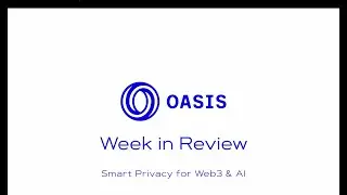 Oasis Week in Review: P4W3 Hackathon and more