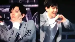 140511 EXO-K_중독 Aegyo Baekhyun's - Comeback Showcase in Shanghai