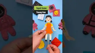 DIY Squid Game Young-hee Doll | Moving Head Mechanism