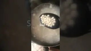 SAGO(PEARLS) #viralshortsvideosandvideos #sago #pearls #viralvideo #cooking