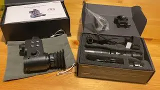 sytong ht88 infrared night vision scope sight unpacking explanation and static display