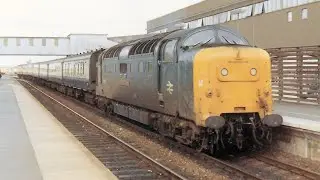 The last year of the Deltics on service trains (slideshow)