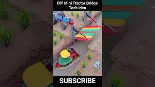 DIY Mini tractor bridge tech project | Science project ideas #shorts @MiniProjectVerified