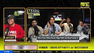MAGIC HANGOUT with Mico Chua, Ethan David, Migo Valid, and Noel Comia Jr. 🌟 hosted by JAYJAY