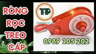 Ròng rọc treo cáp, rong roc treo cap từ 30KG - 500KG