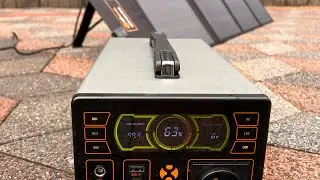огляд зарядні станції APstorage LAKE 1000 1051Wh + 120W Сонячна панель 120 Вт Україна
