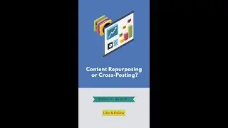 Content Repurposing vs Cross Posting