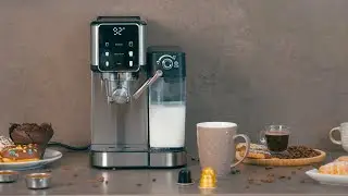 Cafetera Express/Espresso Kuken 20 Bares 1LITRO Dep&oacute;sito Leche