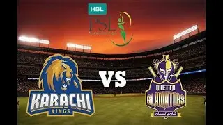 live Karachi king vs Quetta Gladiators match 2024 (PSL Season 9)