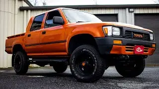 ATL JDM's- 1991 Toyota Hilux (THE INDESTRUCTIBLE TOYOTA) Customer Pick Up & Walk Around