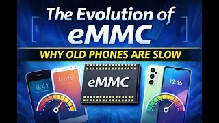 📱 The Evolution of eMMC Storage Explained | Why Old Phones Are Slow | N-TECH-TV