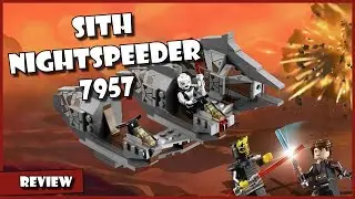 REVIEW - LEGO Star Wars 7957 - Sith Nightspeeder