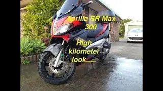 Aprilia SR Max 300 high mileage look