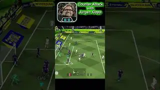 Best Quick Counter Manager Jurgen Klopp #efootball #newformation #fifa