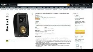 Klipsch Black Reference Home Theater Surround Sound Amazon Best Seller Nov 2022 #Shorts
