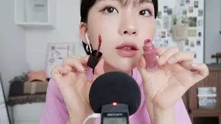 팅글폭탄💋💣 화장품 빠른소리 모음 ASMR (Lip application, Fast tapping, Lid sound)