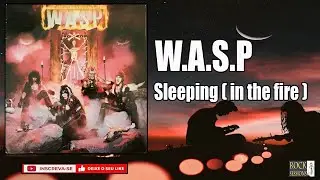 W.A.S.P. - Sleeping In The Fire (Guitar Backing Track)