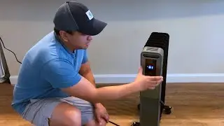 PELONIS 1500W Oil Filled Radiator Heater | Demo and Review