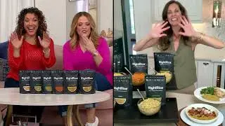 RightRice (10) 7-oz Bags of High Protein Veggie Rice on QVC