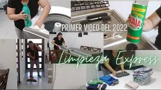 Primer Video del 2022 / Limpieza Express de mi Casa