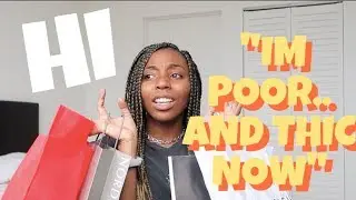 SUPER THIC BUT POOR YOUTUBER DOES A BRANDY MELVILLE, URBAN OUTFITTERS,&AMERICAN EAGLE TRY ON HAUL!