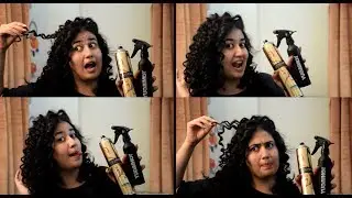 BIG TIGHT CURLS! | Bouncy Curly Hair Tutorial by   Najlah Naeem