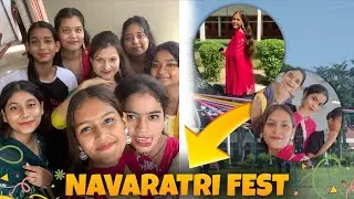 Navratri Fest in 8sec Polytechinc college #vlog#funny#Dance#Friends#Performaces