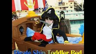 Pirate Ship Toddler Bed