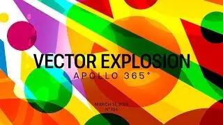 Vector Explosion Speed Art Poster 104