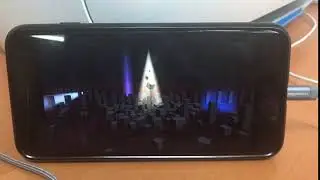 Volumetric Lights demo scene running on iPhone 7 (real footage)