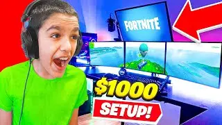 I Reacted To My Viewers Best Fortnite Gaming Setups! ($10,000)