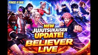🔴BELIEVER LIVE ☘️ JUJUTSU KAISEN | FREE FIRE ⚡#FreeFireLive
#shortslive #streaming #live