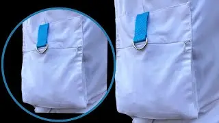 HOW TO SEW COMBAT OR CARGO POCKET WITH ZIPPER