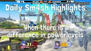 Daily Sm4sh Highlights: When there is a difference in powerlevels