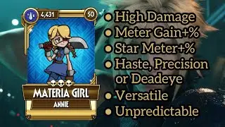 Finally Good: [BUFFED] Materia Girl (Annie) Showcase - Skullgirls Mobile 