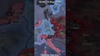 How long can GERMANY survive after the 27th of APRIL 1945 in HOI4? | HOI4 TIMELAPSE #shorts #hoi4