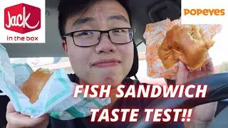Which Fish Sandwich Is Better? (TASTE TEST)