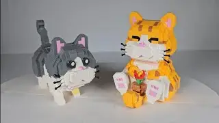 Moyu Block (Lego Style) Kitties/Cats Building Sets