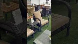 Premium quality outdoor furniture in malaysia with materials like wicker stainless steel and more