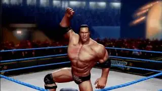 The Rock Whooping John Cena's Candy A** @ Wrestlemania 27