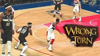 John Wall Wrong Turn | Epic Stats For Point Guard - NBA 2K20 My Career EP 77